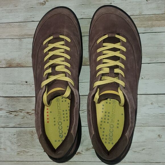 Men’s Ecco Biom Natural Motion Casual Brown Suede Leather Shoes Size Eu 40 US 7½ - Picture 7 of 10
